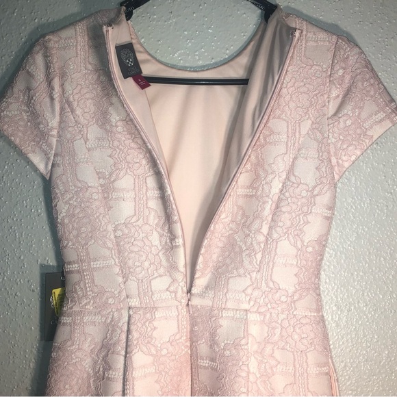 VINCE CAMUTO SIZE 0 PINK COLOR N.W.T TWO FRONT POCKETS 16”PIT 2 PIT X 35”LENGTH - Picture 4 of 10